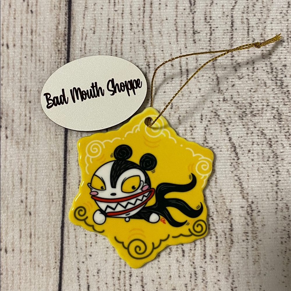 *Save the Panduhs NBC Scary Teddy Halloween Christmas Ornament